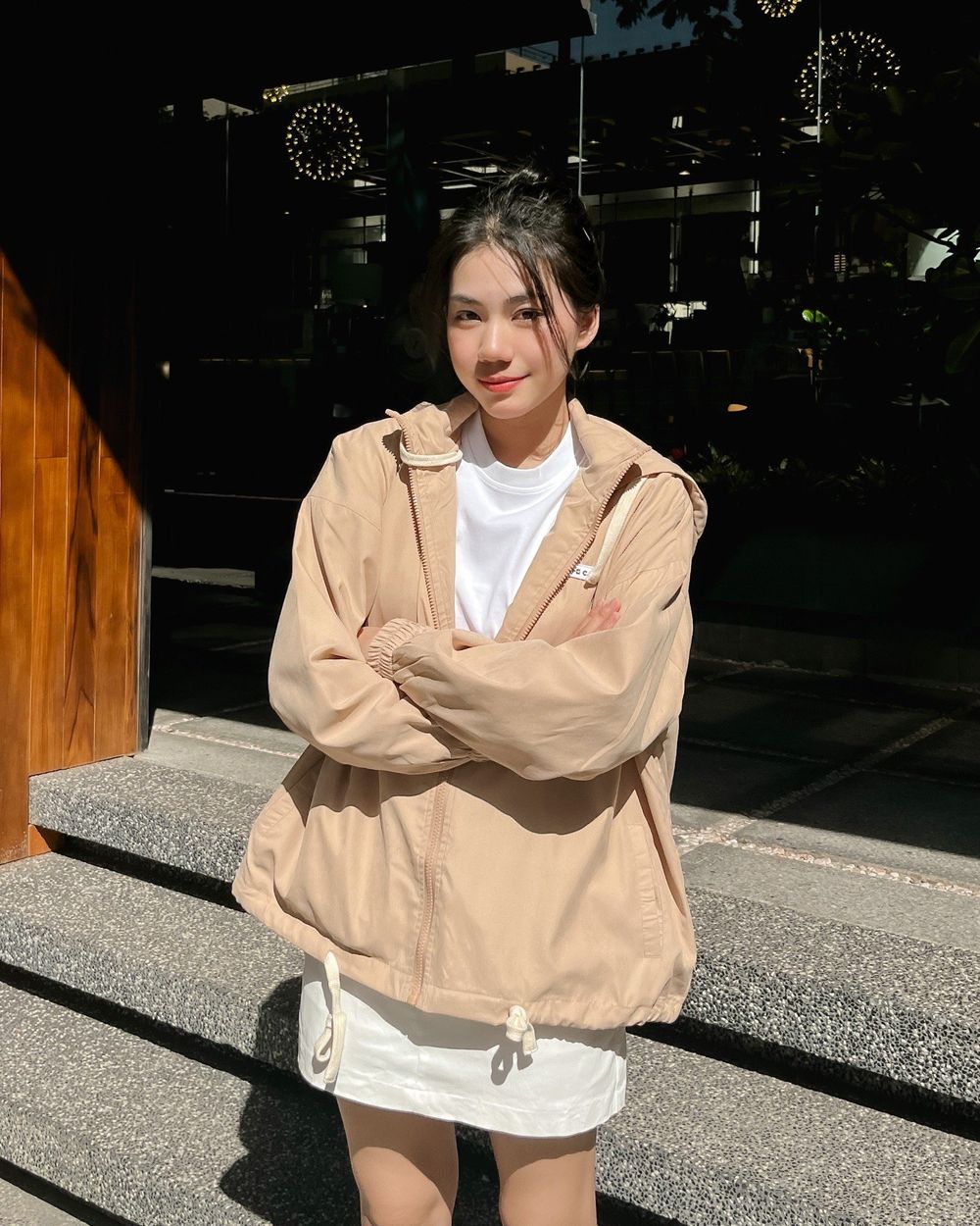 Áo khoác dây kéo - Áo khoác da lộn THE CIU - Suede Jacket