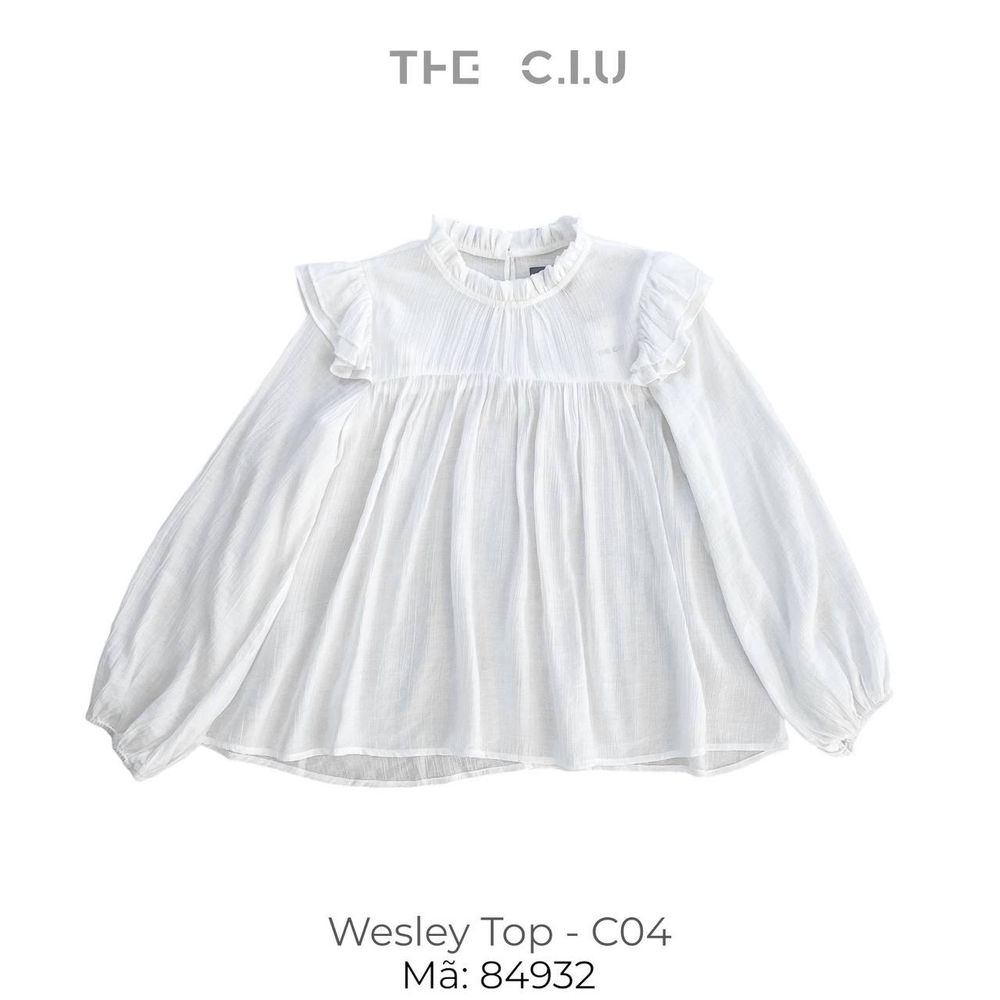 Áo kiểu - Áo kiểu tay phồng THE C.I.U - Wesley Top - C04