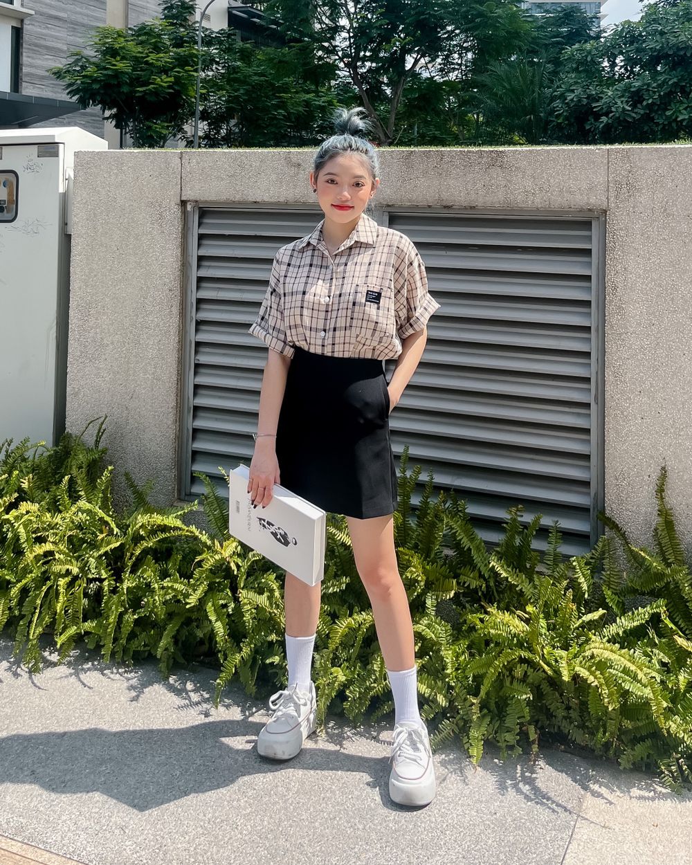 Chân váy ngắn - Chân váy ngắn chữ A THE CIU - Lady Skirt