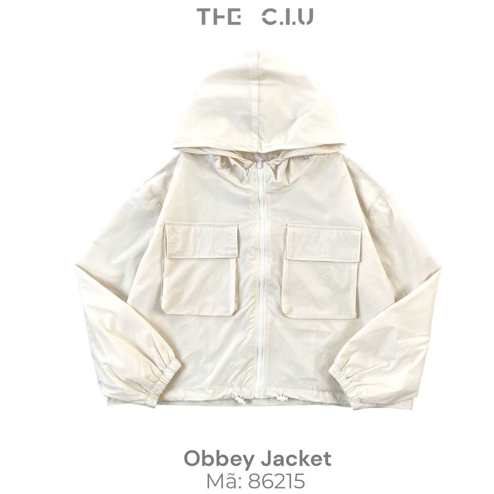 Áo khoác dây kéo - Áo khoác dù túi hộp THE C.I.U - Obbey Jacket