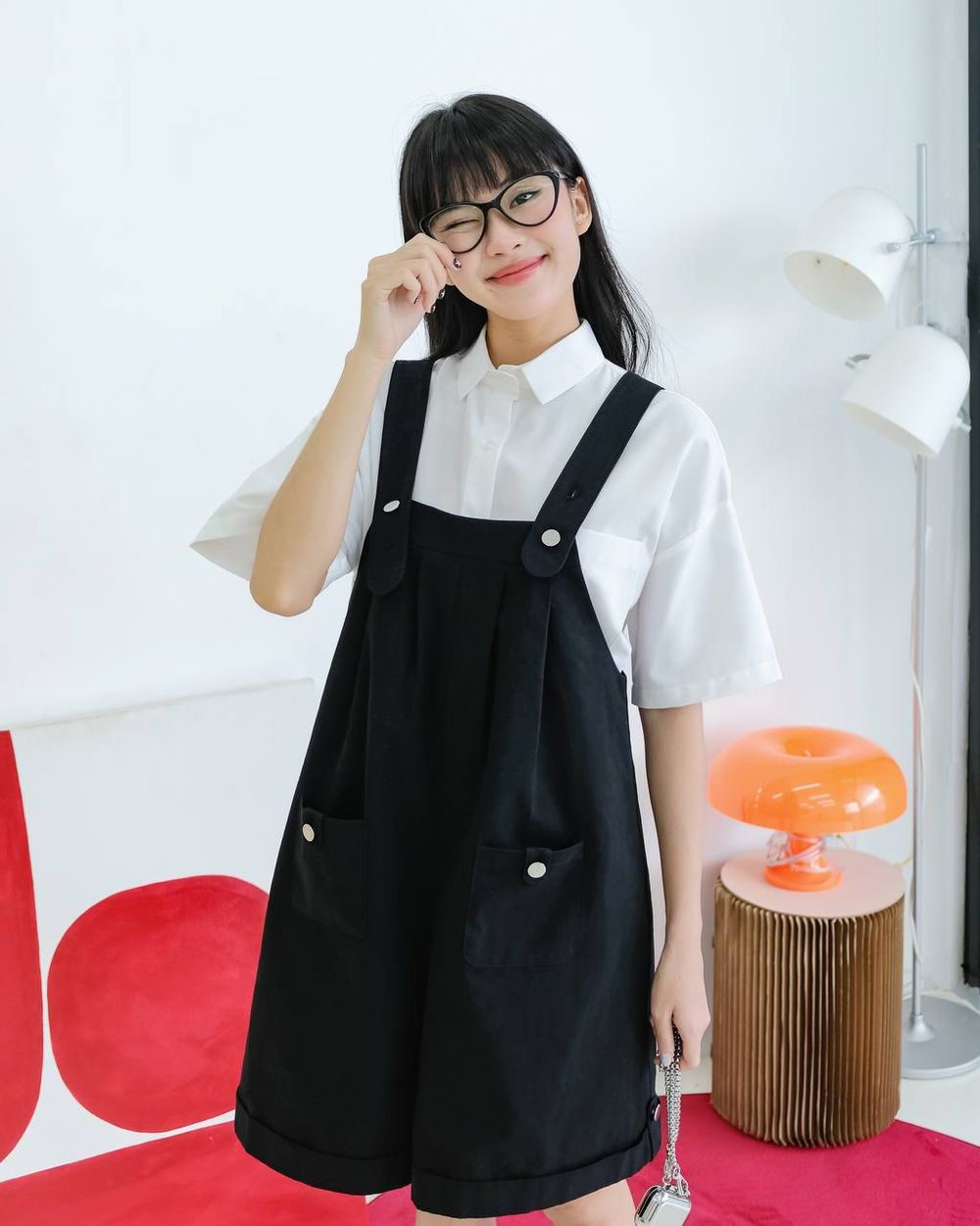 Yếm quần - Yếm short THE C.I.U - Olson Short Bibs