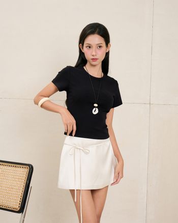 Chân váy phối nơ Rei Skirt