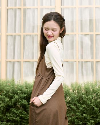 Áo thun nữ dài tay cổ lọ THE C.I.U, áo kiểu cotton basic form ôm giữ ấm dễ phối đồ – Yuko Long Sleeve Tee - MN10