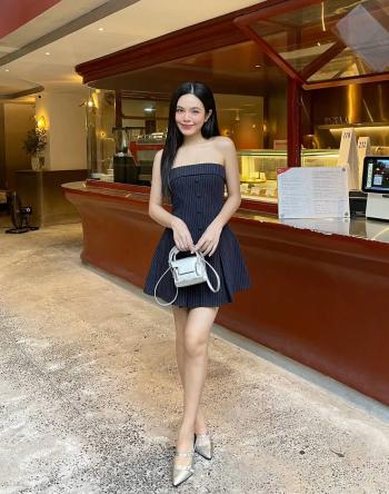 Đầm ngắn xòe cúp ngực THE C.I.U -  Penny Dress