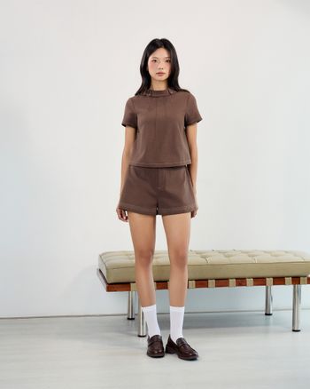 Quần short lưng cao Monas Short - MN13