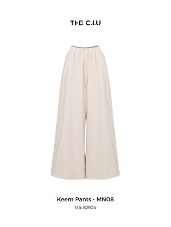 Quần kaki ống rộng lưng chun THE C.I.U - Keem Pants - MN08
