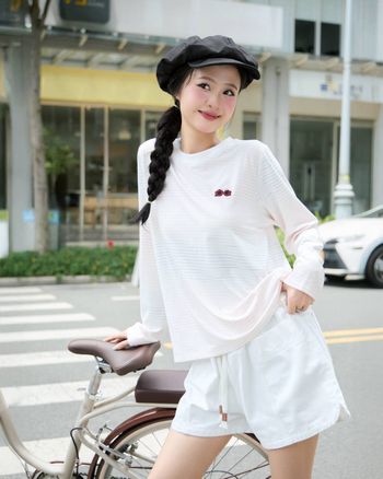 Áo thun tay dài sọc ngang mix màu THE C.I.U - Nabie Long Sleeve Tee