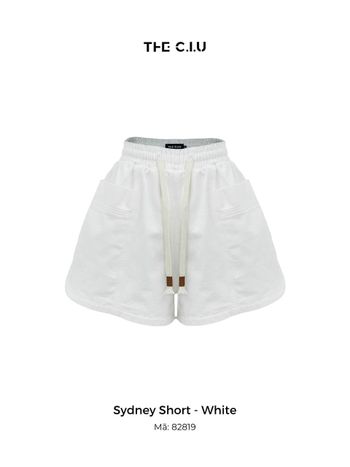 Quần short jean lưng thun ống rộng THE C.I.U - Sydney Short