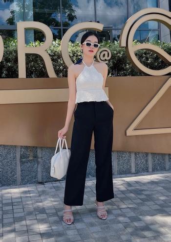 Quần ống rộng lưng cao THE CIU - Rino Cullotes Pants