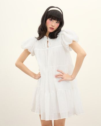 Đầm babydoll tay cánh tiên 3 tầng THE C.I.U - Sammy Dress