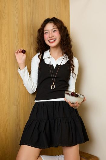 Áo polo tay dài form ôm basic THE C.I.U - Olin Polo Tee - MN08