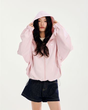 Áo khoác dù nữ THE C.I.U, áo chống nắng tay dài khóa kéo phong cách thể thao – Anna Jacket - SG01