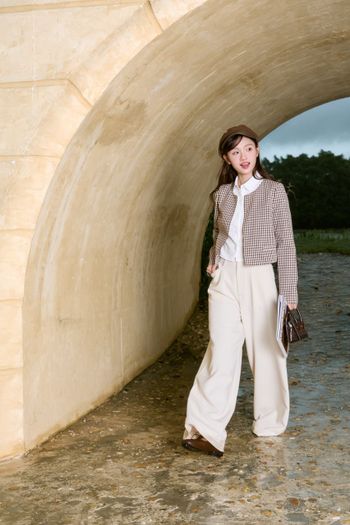 Quần culottes nữ ống rộng lưng cao, dáng suông basic THE C.I.U – Nathan Pants - MN10