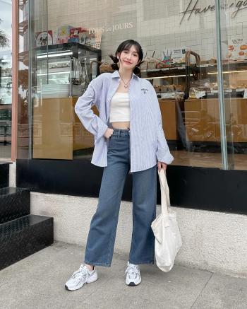 Quần jeans ống rộng THE C.I.U - Wide Leg Jeans - 082303