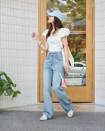 Quần jean ống rộng THE C.I.U - Wide Leg Jeans - 042503