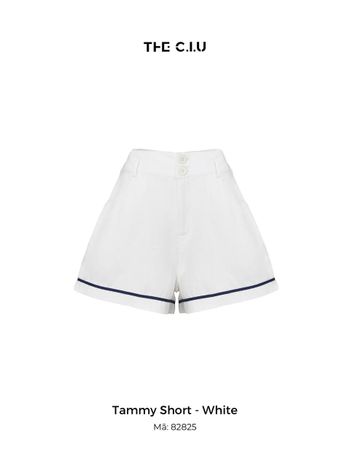 Quần short kaki nữ viền lai THE C.I.U - Tammy Short