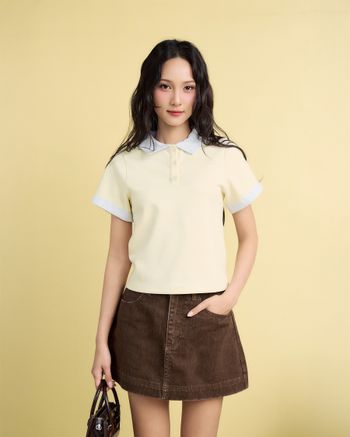 Áo polo tay ngắn Smiley Polo Top