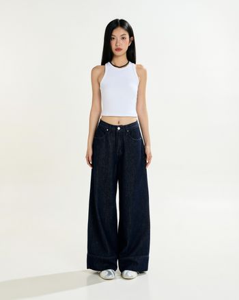 Quần jeans ống rộng Wide Leg Jeans - 052601 - SG01
