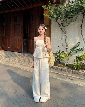 Quần dài linen THE C.I.U - Cinder Pants