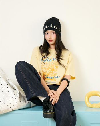 Quần jean nữ ống rộng THE C.I.U, quần denim lưng cao dáng suông trơn basic – Wide Leg Jeans – 012602