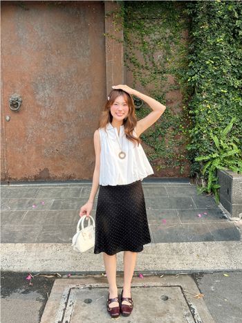 Chân váy chấm bi Ebony Skirt