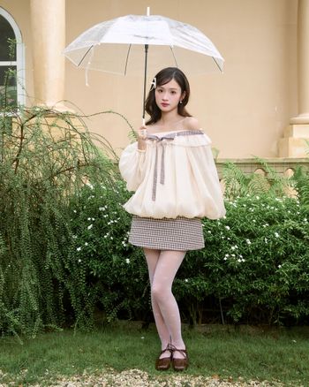 Chân váy ngắn nữ caro dáng chữ A THE C.I.U, váy mini dáng ôm basic phong cách Hàn Quốc – Maris Skirt