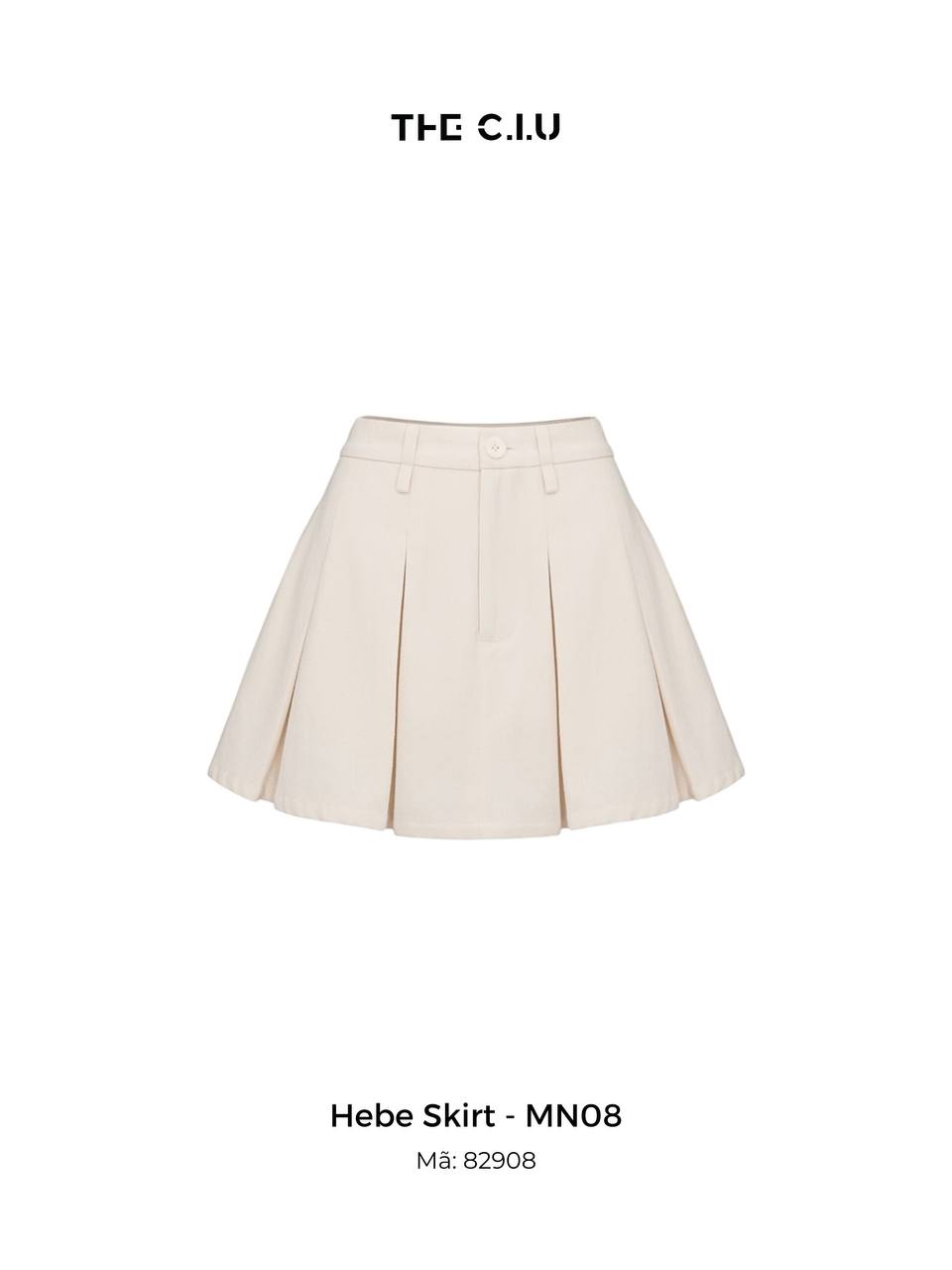 Chân váy ngắn xoè xếp ly THE C.I.U - Hebe Skirt - MN08
