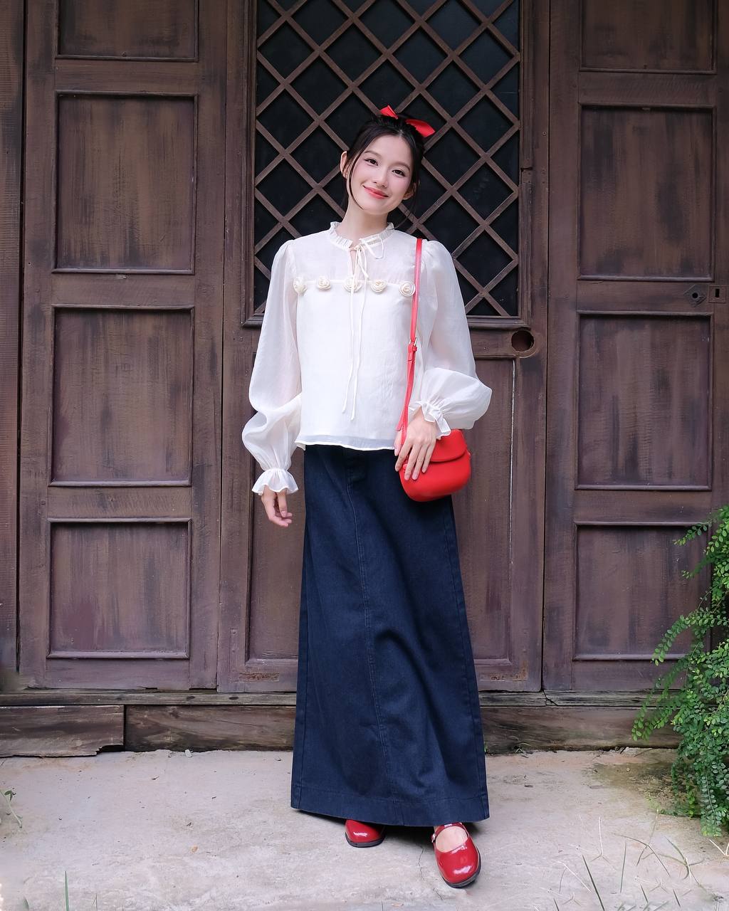 Áo babydoll tay dài THE C.I.U - Sunshine Top